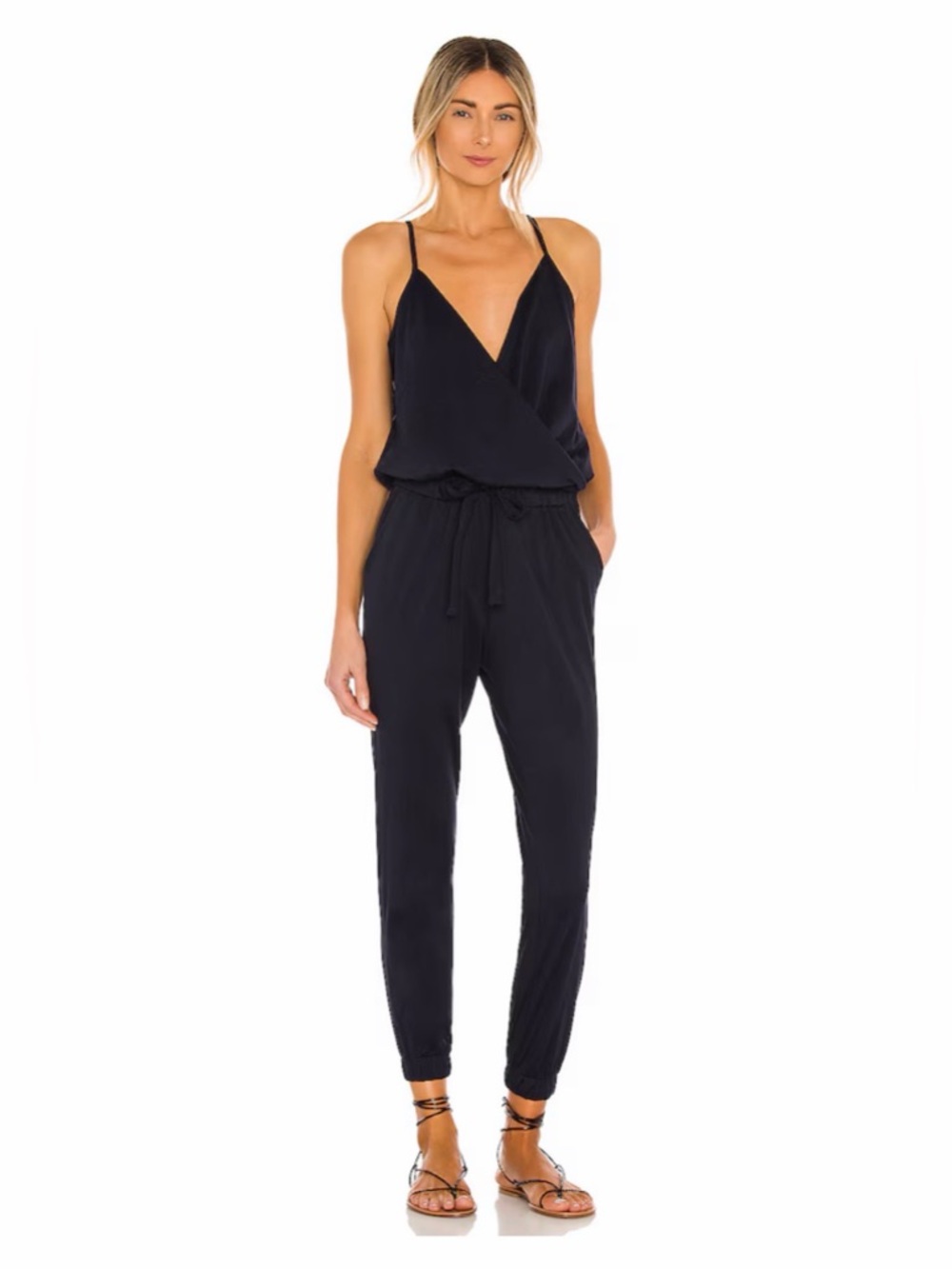 Revolve | Bobi Jersey Cotton Jumpsuit